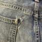 Y2K Structure Denim Cargo Shorts (L/XL)