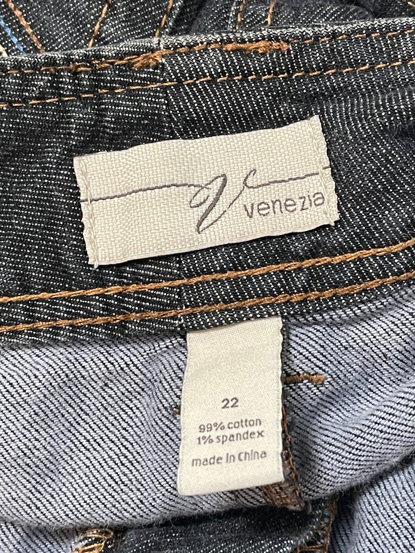 90’s/Y2K Dark Wash Denim Midi Skirt (3X)