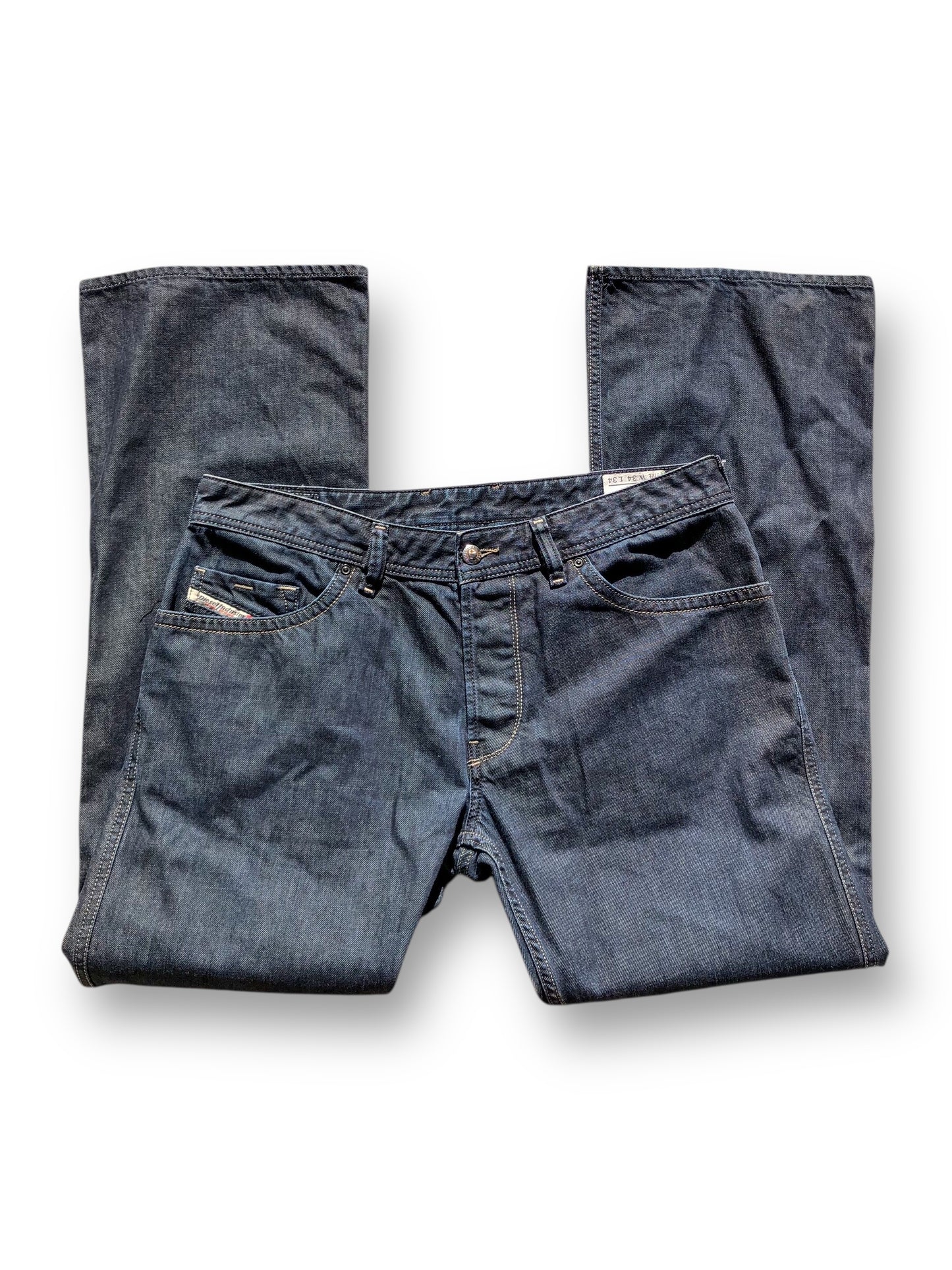 Y2K Diesel Dark Blue Ruky Jeans (XL)