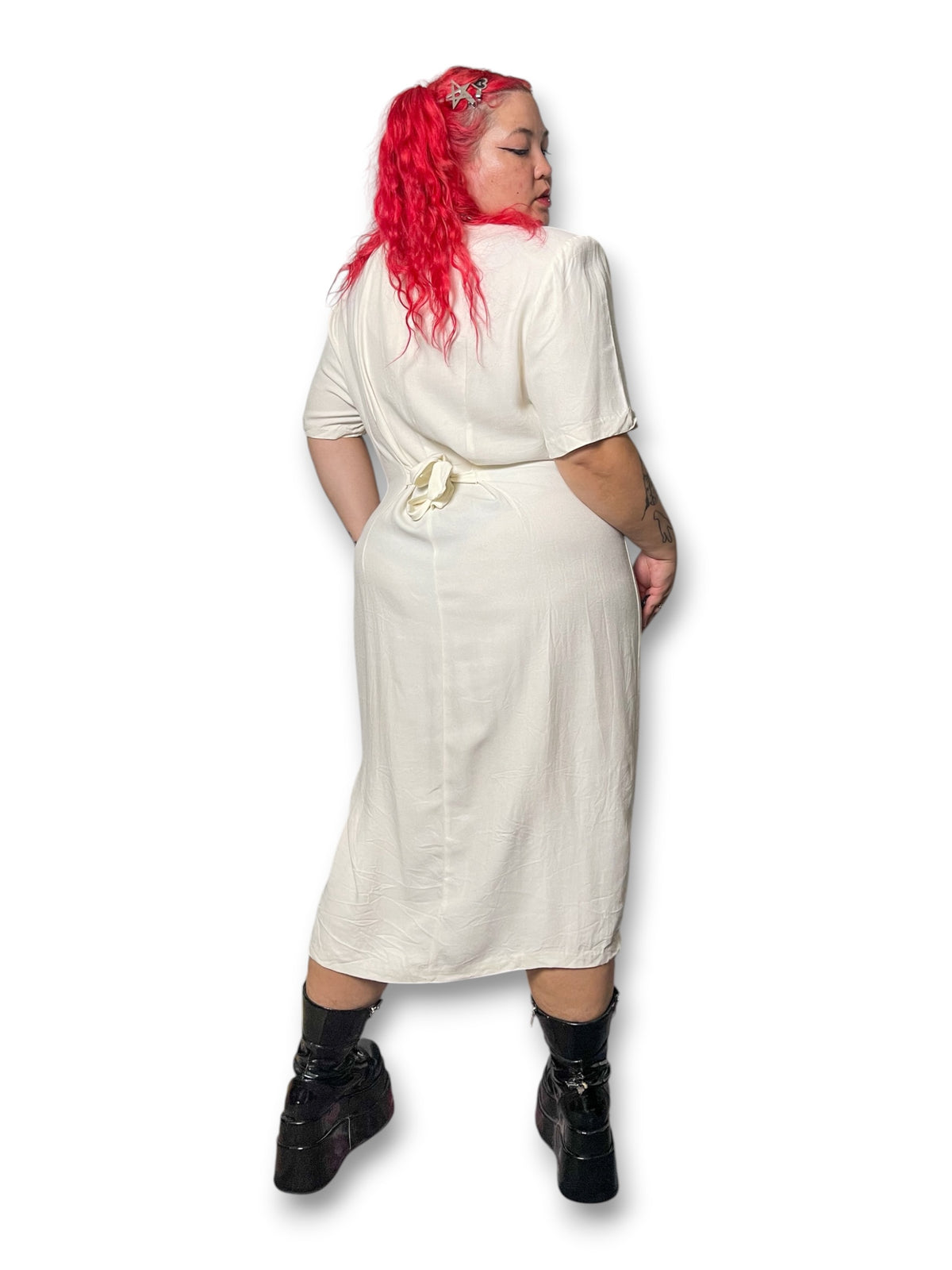 80’s/90’s Retro Pencil Dress (2X/3X)
