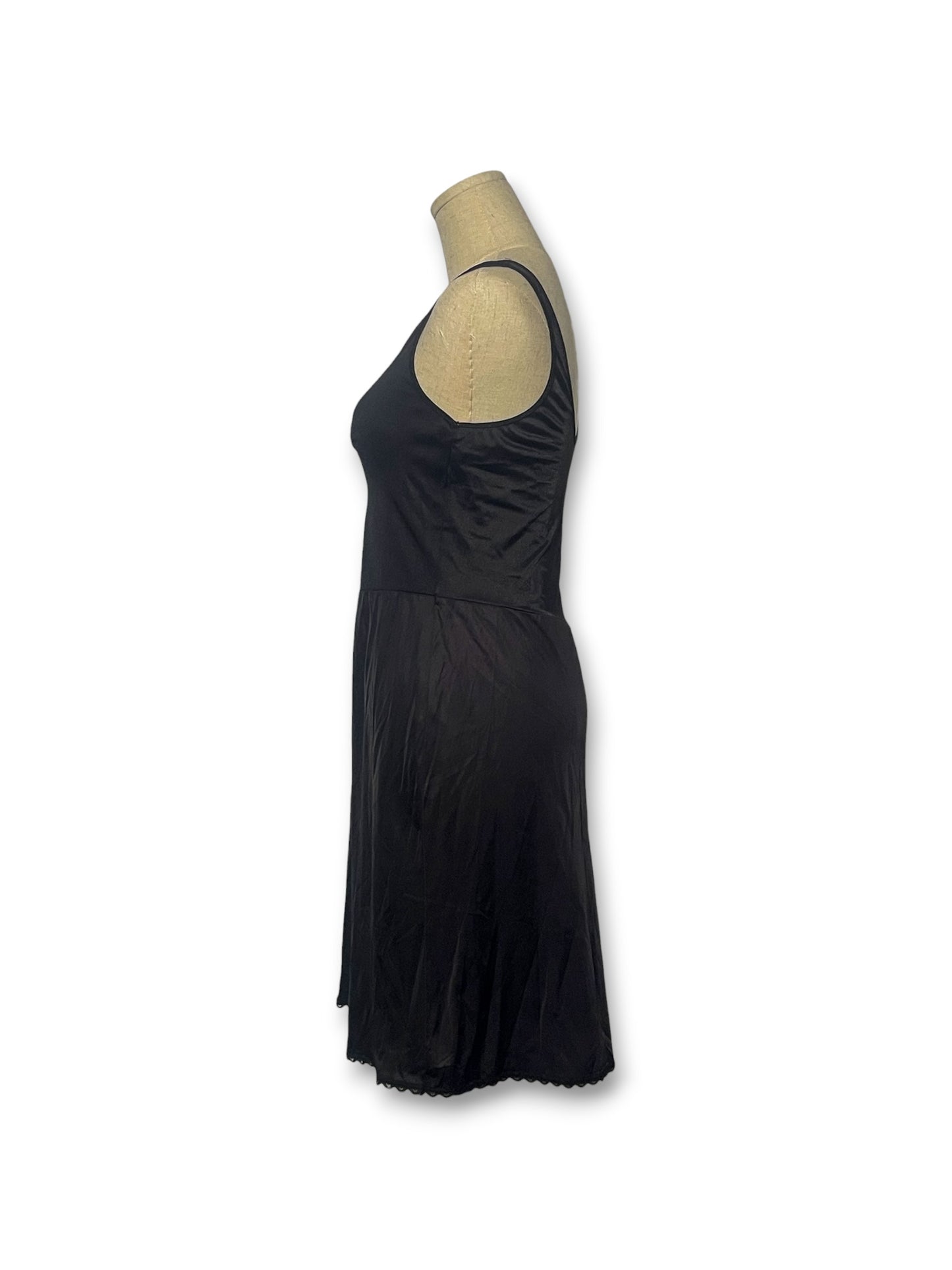 90’s Black Slip Dress (M)