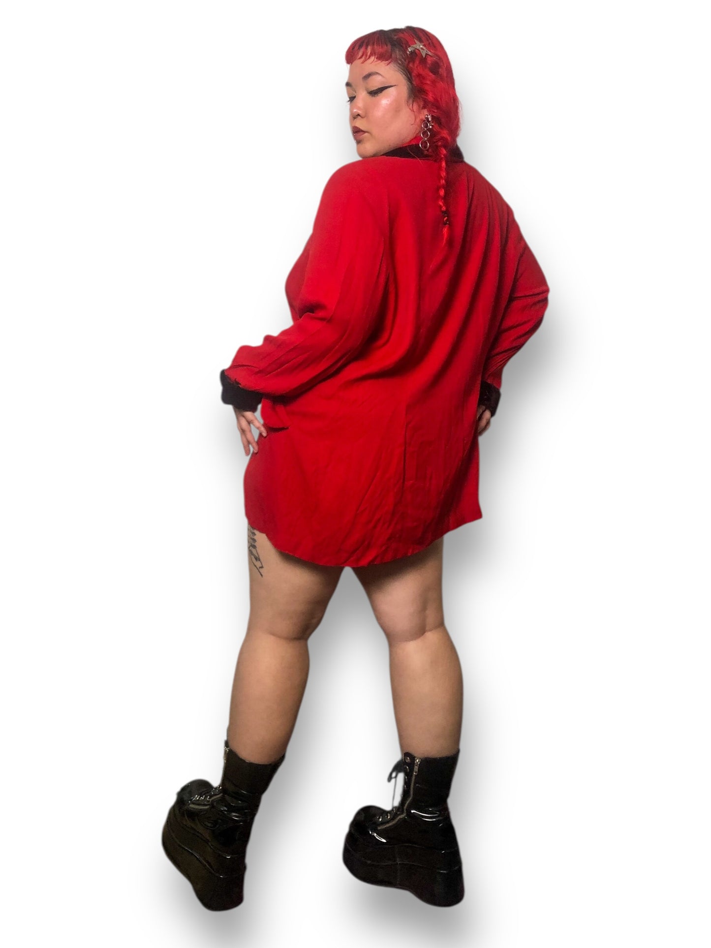 80’s/90’s Addiction Red Retro Blazer (3X)