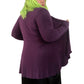 Y2K Chico’s Purple Slinky Ribbed Cardigan (L)