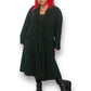 70’s/80’s Samuel Robert by Peter Hatsi Androu Black Trench Coat (2X)