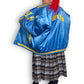 90’s Hardwood Classics Minneapolis Lakers Sky Blue Satin Bomber Jacket (3X/4X/5X/6X)