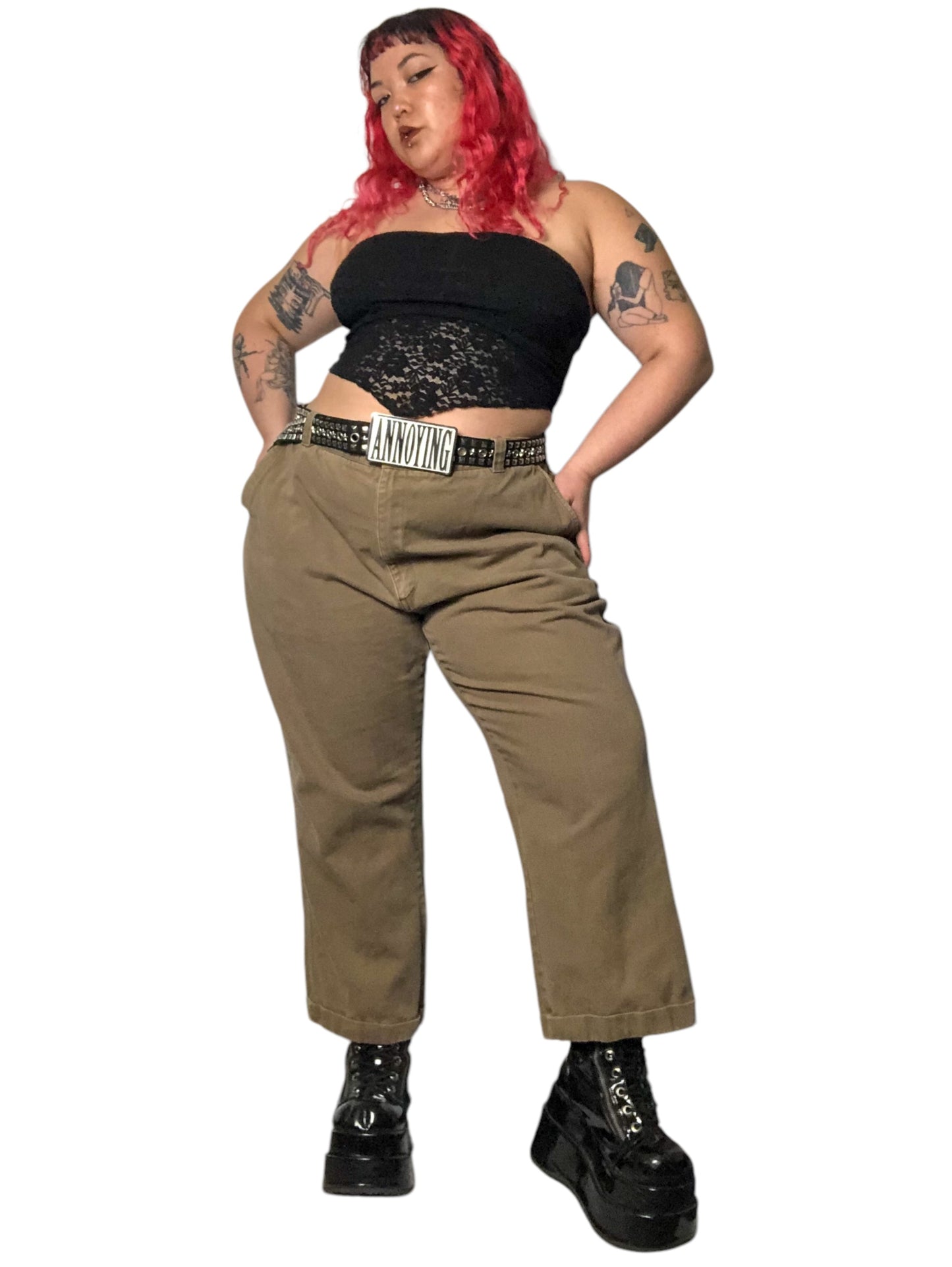 Y2K Orvis Khaki Hunting Pants (3X)