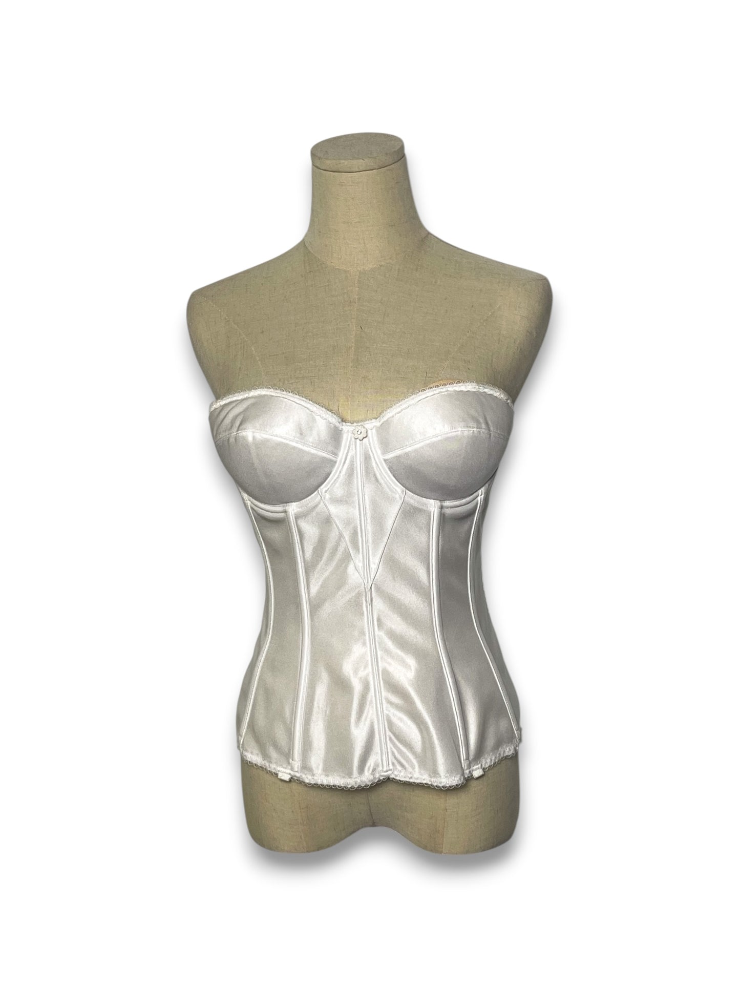 Ivory Bustier Corset Top (36B)