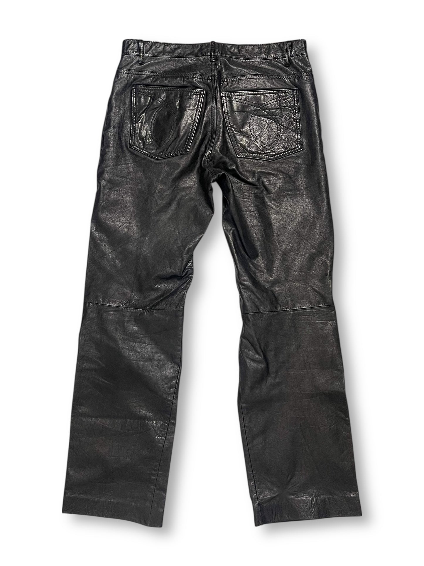 80’s Oui International Black Leather Pants (S/M)