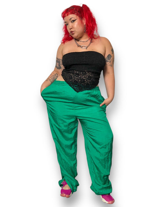 80’s Blair Boutique Green Track Pants (2X)