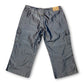 90’s/Y2K Shiny Cropped Cargo Pants (1X/2X)