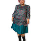 80’s Retro Floral Layered Dress (3X)