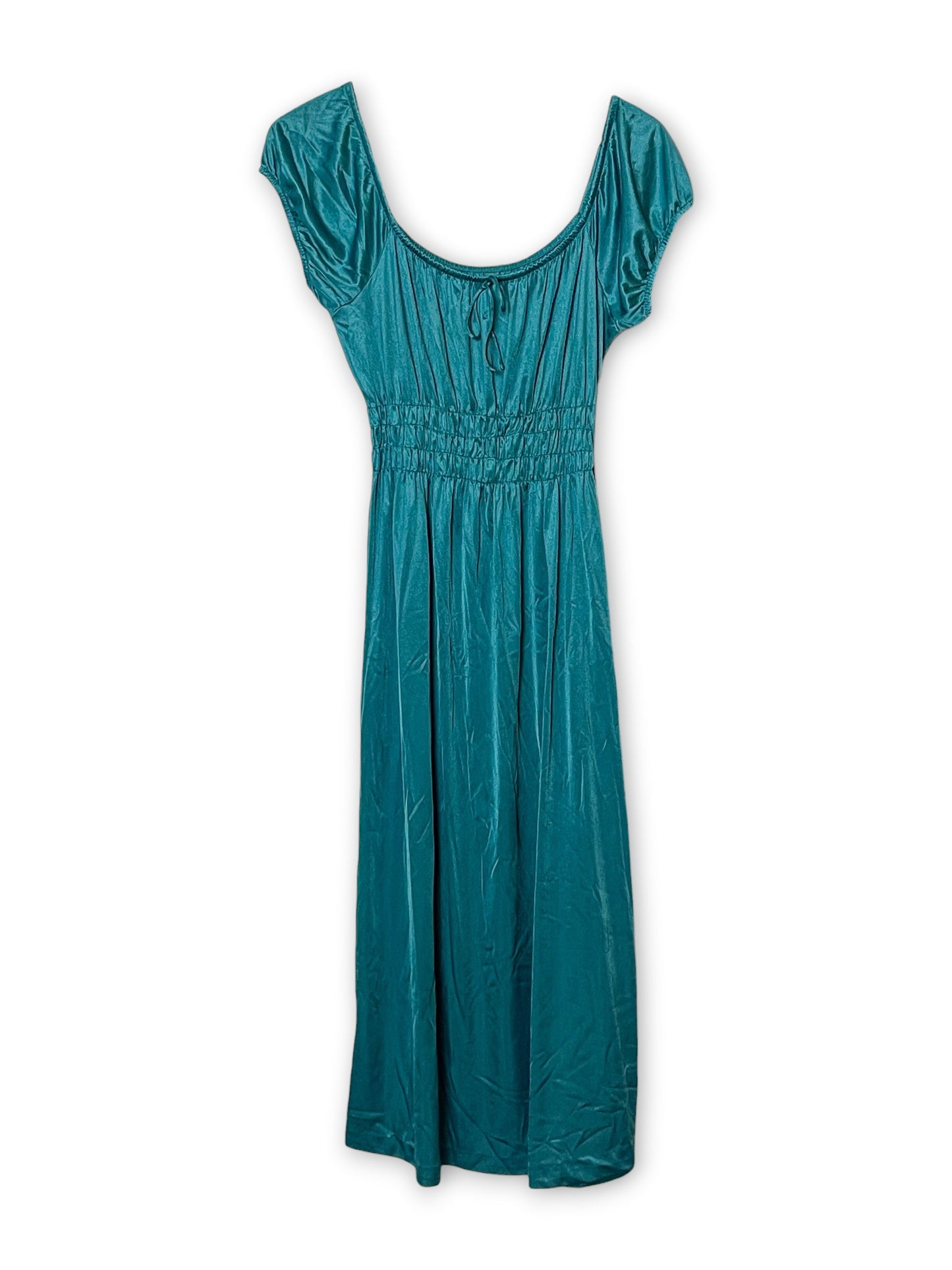 70’s Retro Turquoise Lounge Dress (S)