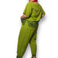 90’s/Y2K Mlle Gabrielle Olive Green 2-Piece Set (3X)