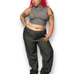 Y2K/Modern Liberty Blues Faded Black Denim Jeans (3X)