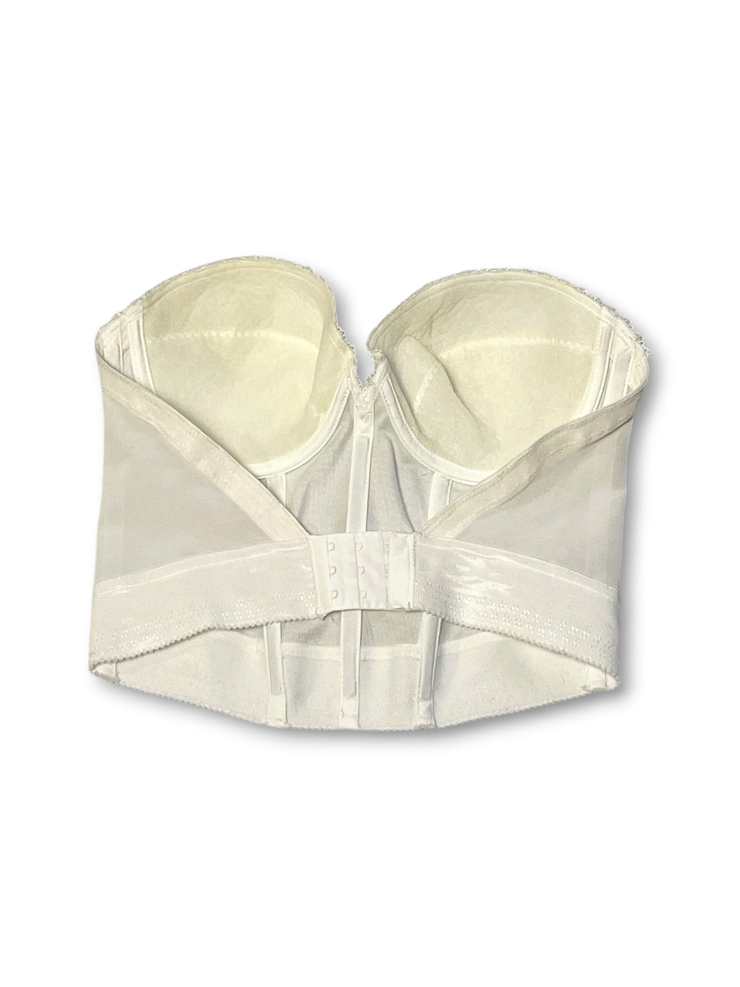 80’s White Corset Bustier Top (36C)