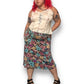 Y2K Jaclyn Smith Colorful Floral Skirt (L/XL/2X)