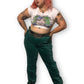 Talbots Forest Green Velvet Pants (3X)