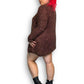 90’s Sténay Brown Beaded Cardigan (XL/2X)