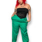 80’s Blair Boutique Green Track Pants (2X)