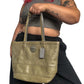 Coach Patent Olive Khaki Purse