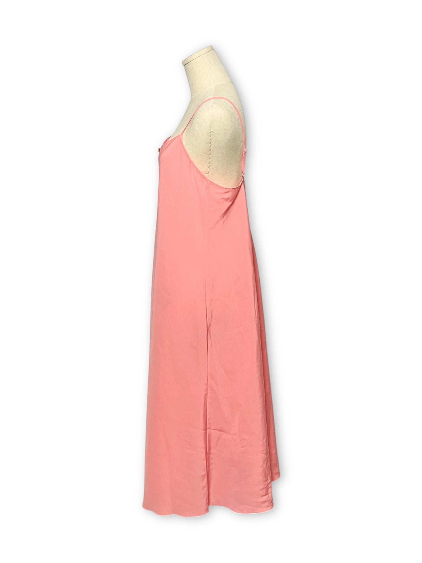 90’s/Y2K Peach Slip Dress (L)
