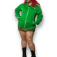 Y2K Puma Green Track Jacket (L/XL)