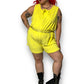 80’s Linda Yellow Terrycloth Romper (3X)