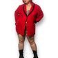 80’s/90’s Addiction Red Retro Blazer (3X)