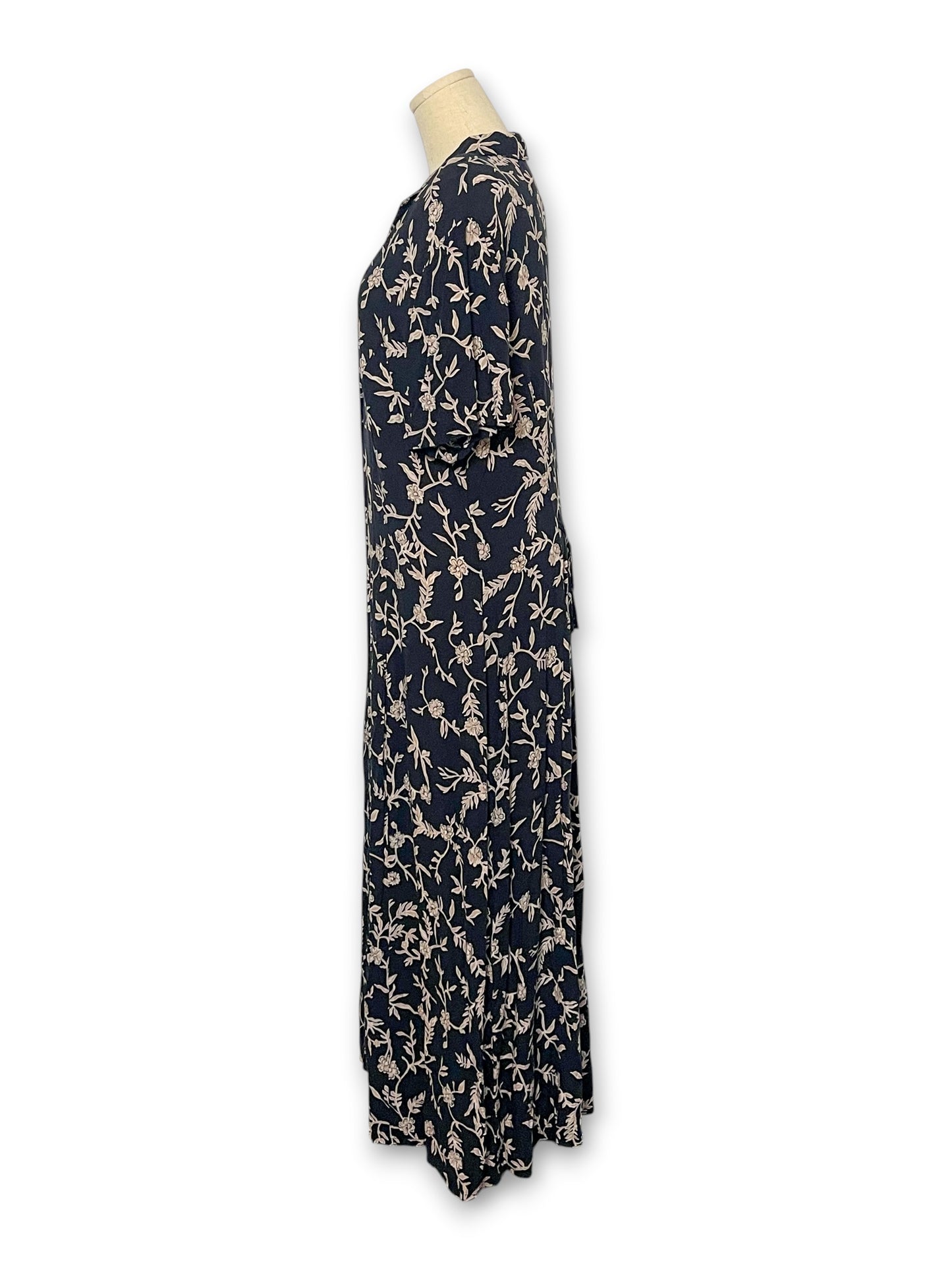 Y2K Boho Grunge Maxi Dress (XL)