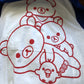 Rilakkuma 20th Anniversary USA Tour Raglan Long Sleeve Shirt (L/XL/2X)