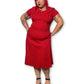 Ladybug Retro Wiggle Dress (XL)
