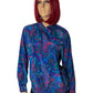 90’s Alfred Dunner Blue Paisley Print Blouse (L)