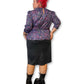 80’s Retro Peplum Dress (2X/3X)