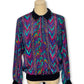 90’s Colorful Retro Print Shirt (M/L)