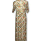 90’s Floral Print Cottage Maxi Dress (M)