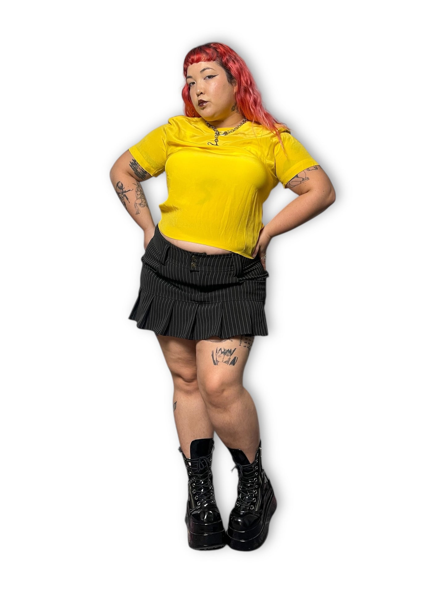 90’s Anna and Frank Yellow Blouse (XL)