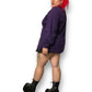 90’s/Y2K Heaven Purple Button Down Shirt (L)