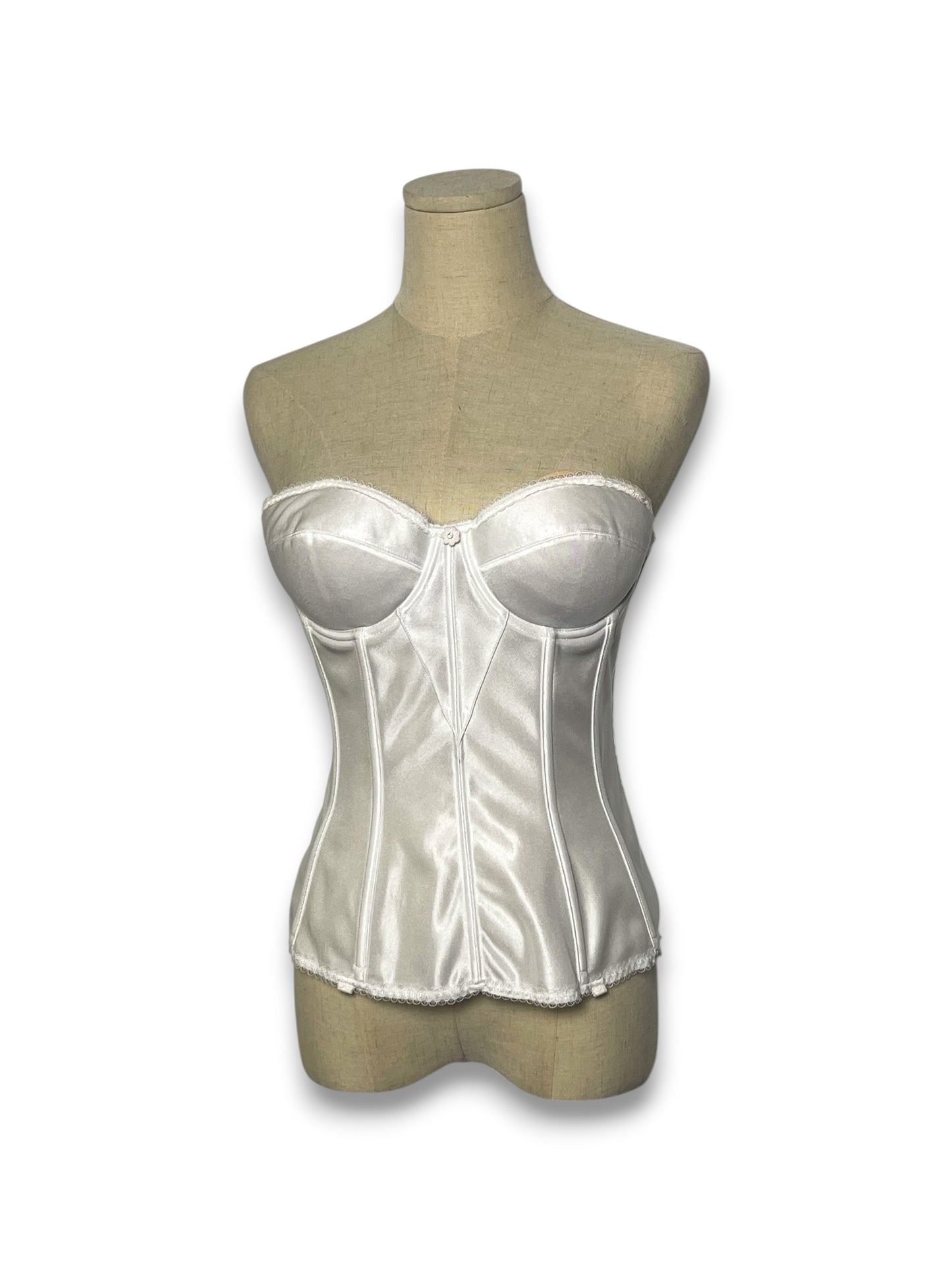 Ivory Bustier Corset Top (36B)