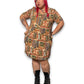 90’s/Y2K Boho Print Dress (XL/1X)