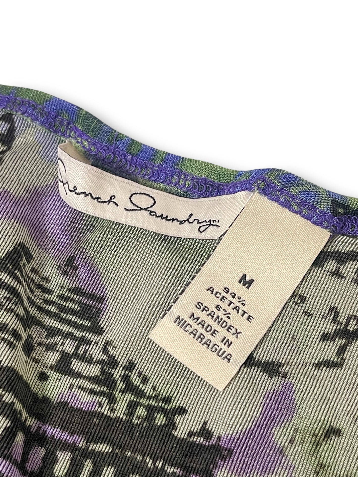 Y2K Asian Graphic Print Tank Top (M)