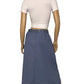 70’s Kaki Roberts Periwinkle Gray Pencil Skirt (L)