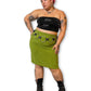 Y2K Lime Green Skirt (2X/3X)