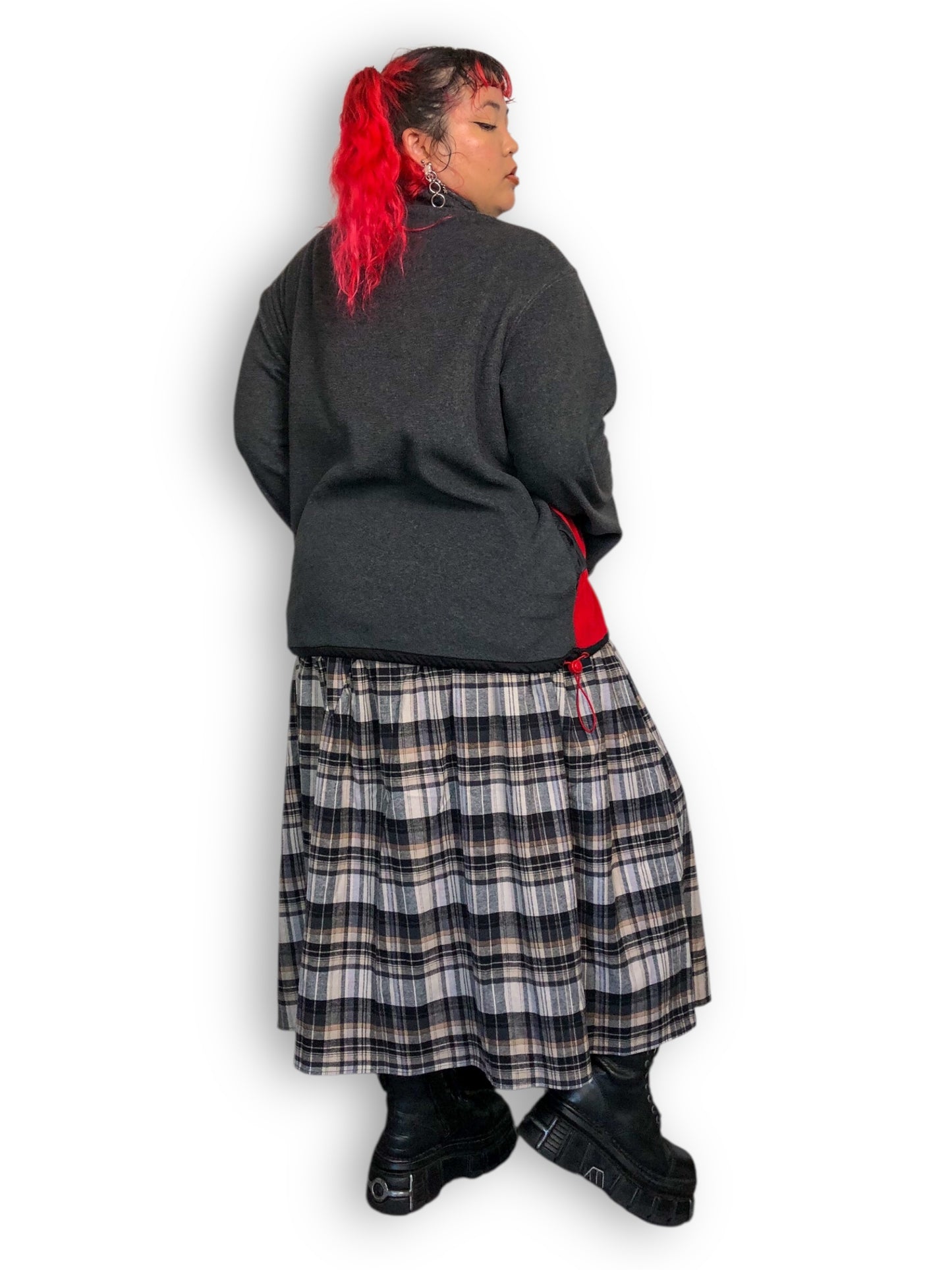 Y2K Scooby Doo Gray Fleece Pullover (4X)