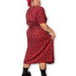 Y2K Animal Print Boho Maxi Dress (3X)