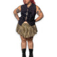 90’s Whimsygoth Crushed Velvet Vest (XL/1X)