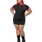 Y2K Emo Mini Dress (XL)