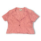 Y2K Short Sleeve Blazer Jacket (1X/2X)