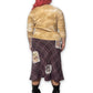 Y2K Euro Print Long Sleeve Shirt (1X/2X)