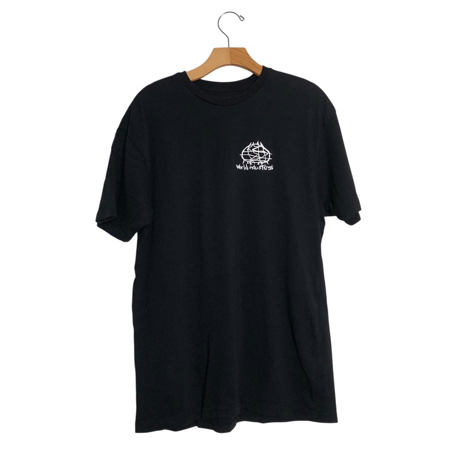 Y2K World Industries Black T-Shirt (L)