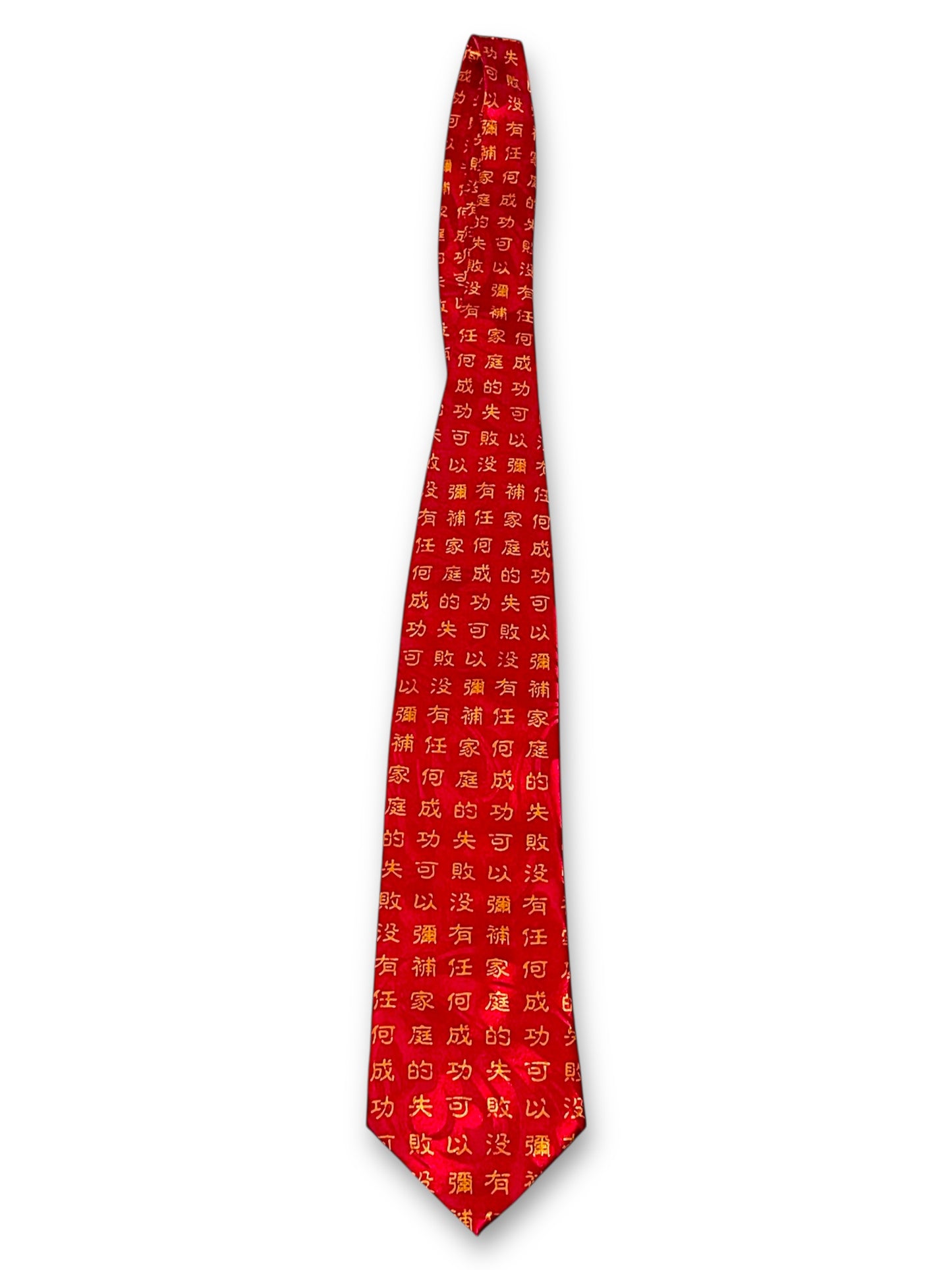 90’s/Y2K Alvaro Castagnino Kanji Print Necktie